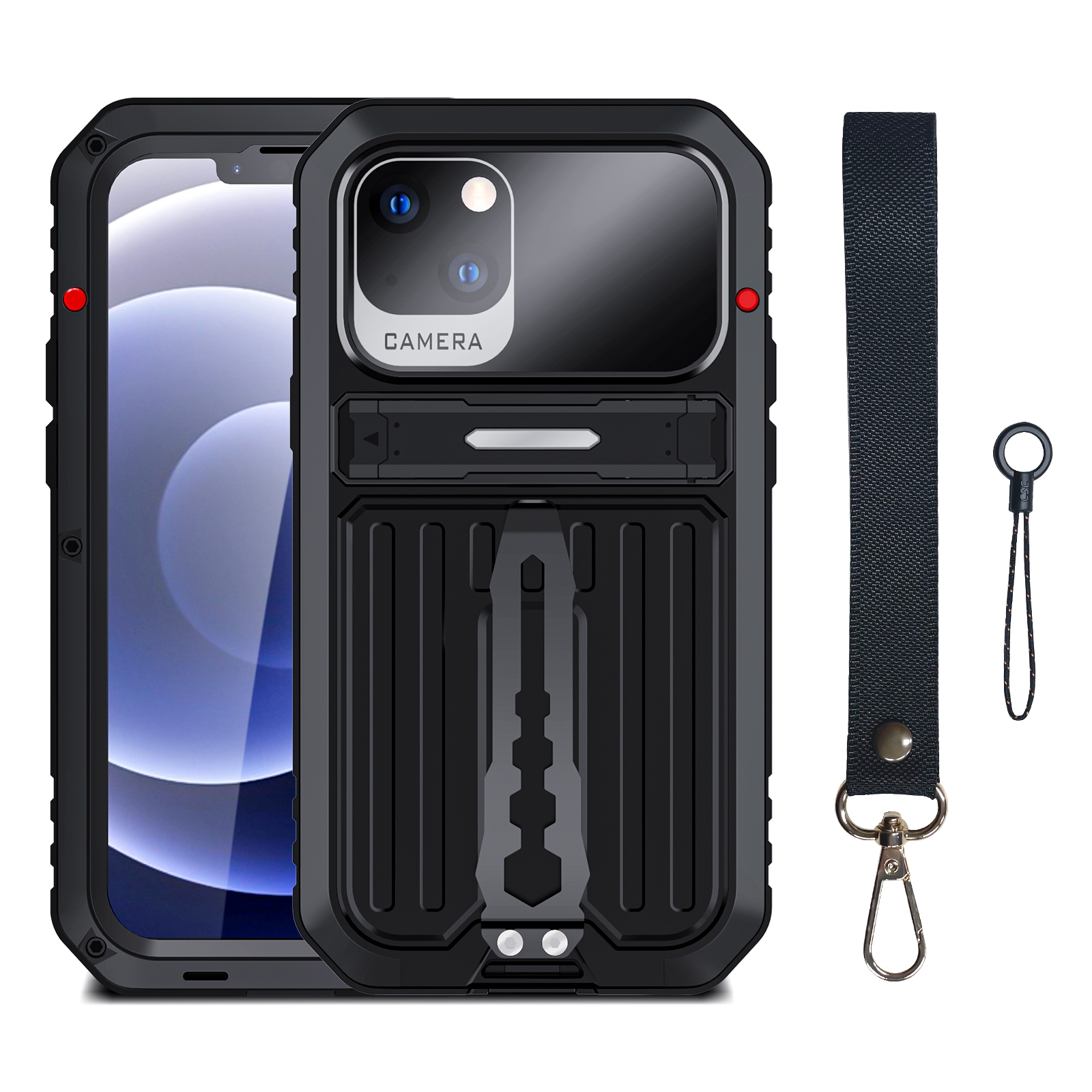 For iPhone 14 Plus Armor Life Waterproof Shockproof Splash-proof Dust-proof Phone Case (Black) For iPhone 14 Plus Armor Life Waterproof Shockproof Splash-proof Dust-proof Phone Case (Black)