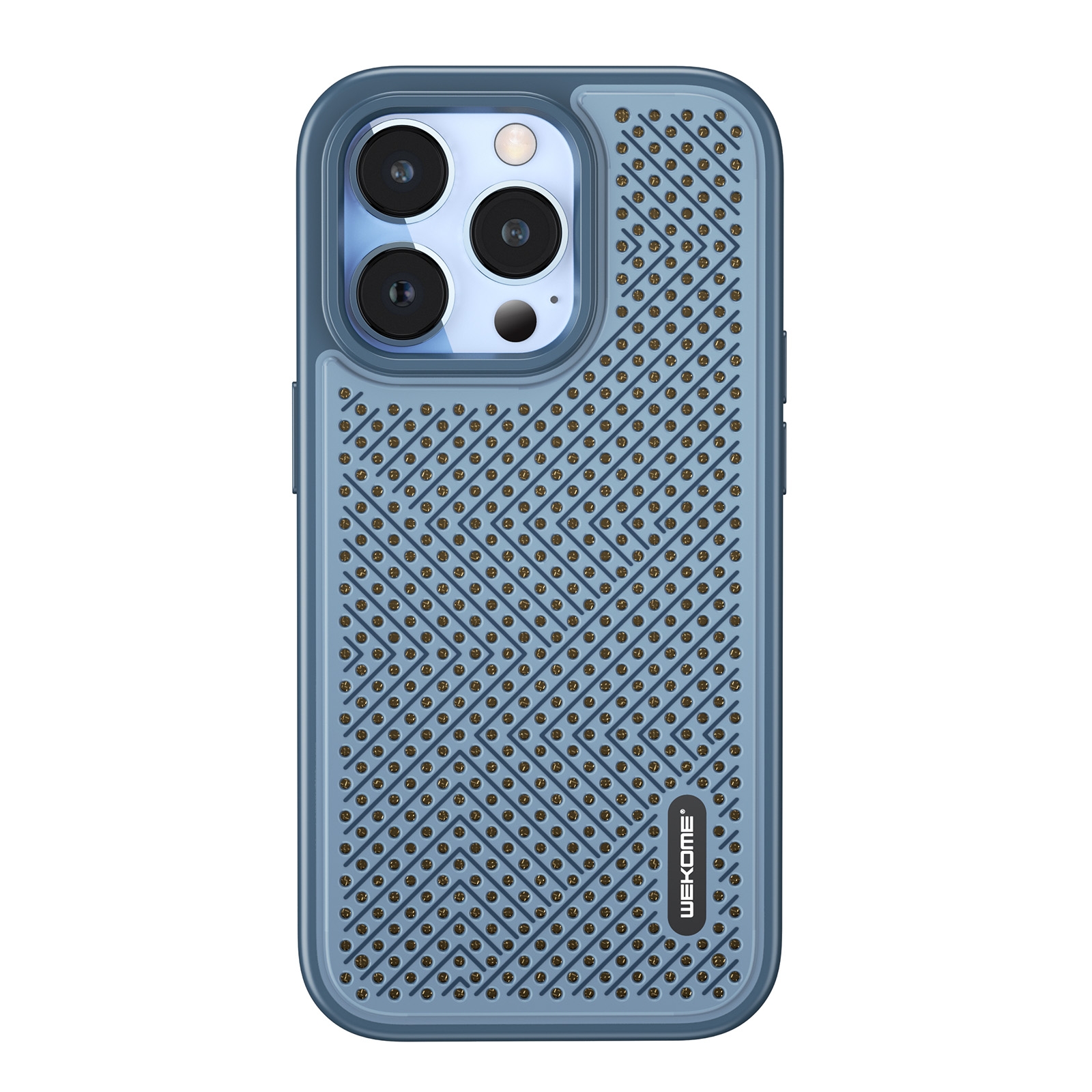 For iPhone 14 Pro WEKOME Graphene Heat Dissipation Phone Case(Blue) For iPhone 14 Pro WEKOME Graphene Heat Dissipation Phone Case(Blue)
