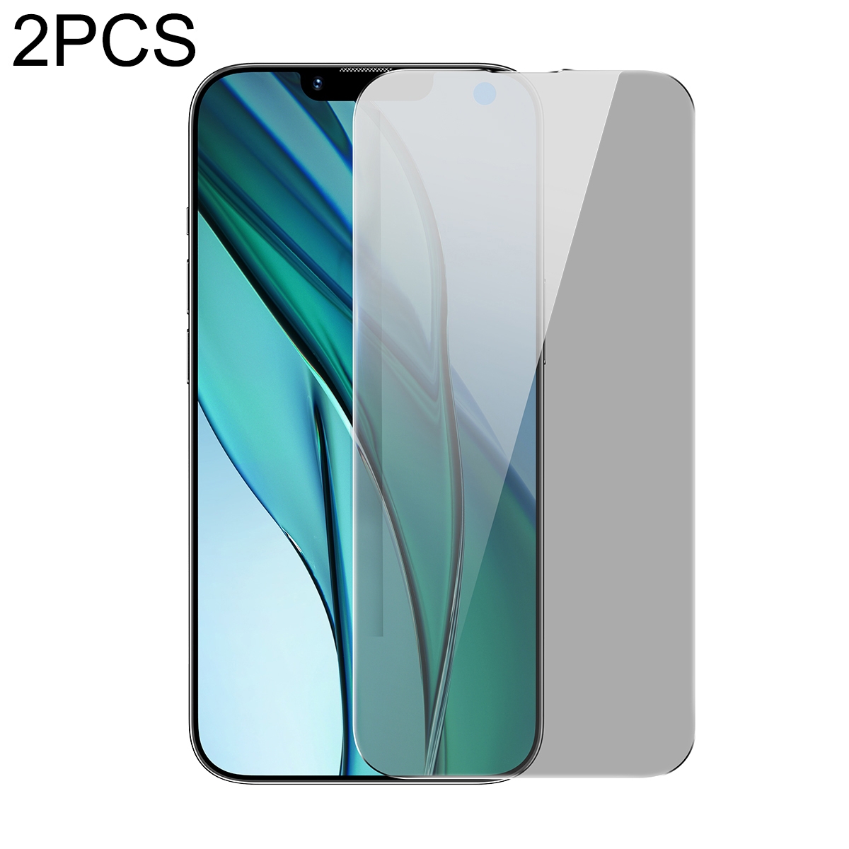 For iPhone 14 / 13 / 13 Pro 2pcs Baseus 0.3mm Full-glass Anti-peeping Tempered Glass Film For iPhone 14 / 13 / 13 Pro 2pcs Baseus 0.3mm Full-glass Anti-peeping Tempered Glass Film