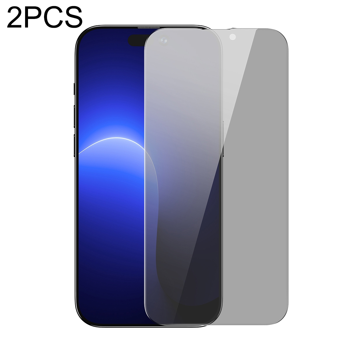 For iPhone 14 Pro 2pcs Baseus 0.3mm Full-glass Anti-peeping Tempered Glass Film For iPhone 14 Pro 2pcs Baseus 0.3mm Full-glass Anti-peeping Tempered Glass Film