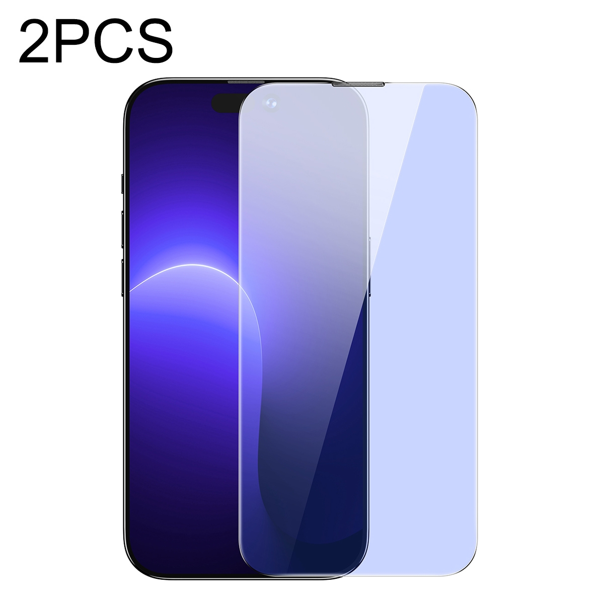 For iPhone 14 Pro 2pcs Baseus 0.3mm Crystal Explosion-proof Anti Blue-ray Tempered Glass Film For iPhone 14 Pro 2pcs Baseus 0.3mm Crystal Explosion-proof Anti Blue-ray Tempered Glass Film