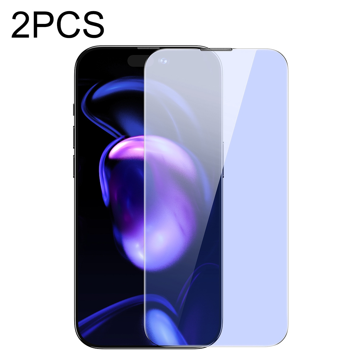 For iPhone 14 Pro Max 2pcs Baseus 0.3mm Crystal Explosion-proof Anti Blue-ray Tempered Glass Film For iPhone 14 Pro Max 2pcs Baseus 0.3mm Crystal Explosion-proof Anti Blue-ray Tempered Glass Film