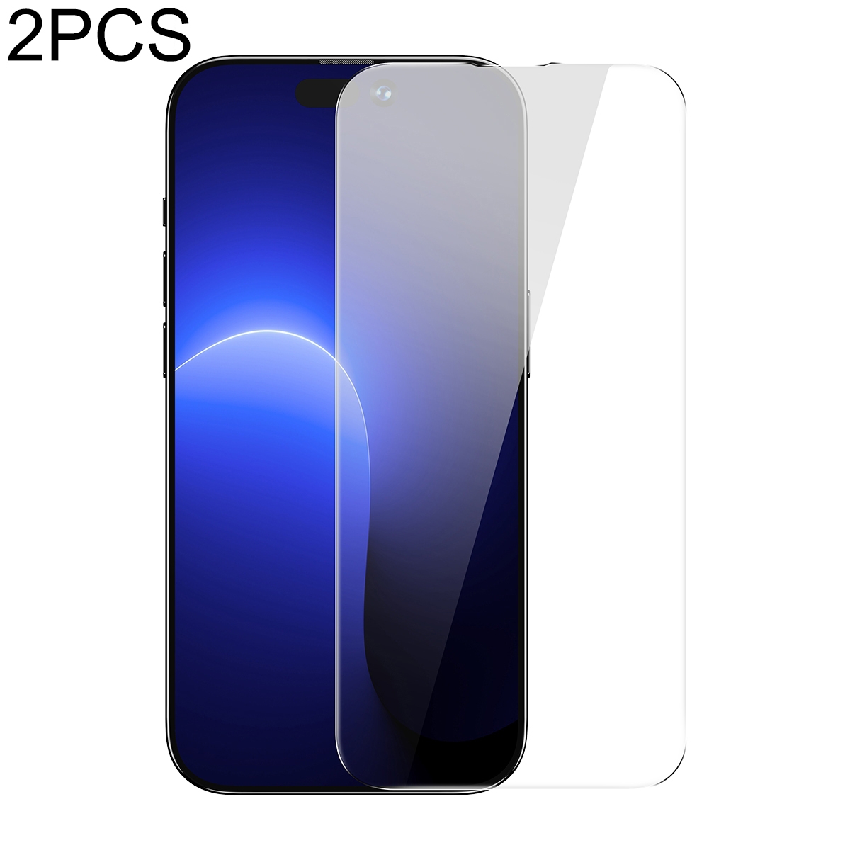 For iPhone 14 Pro 2pcs Baseus 0.3mm Full-glass Crystal Explosion-proof Tempered Glass Film For iPhone 14 Pro 2pcs Baseus 0.3mm Full-glass Crystal Explosion-proof Tempered Glass Film