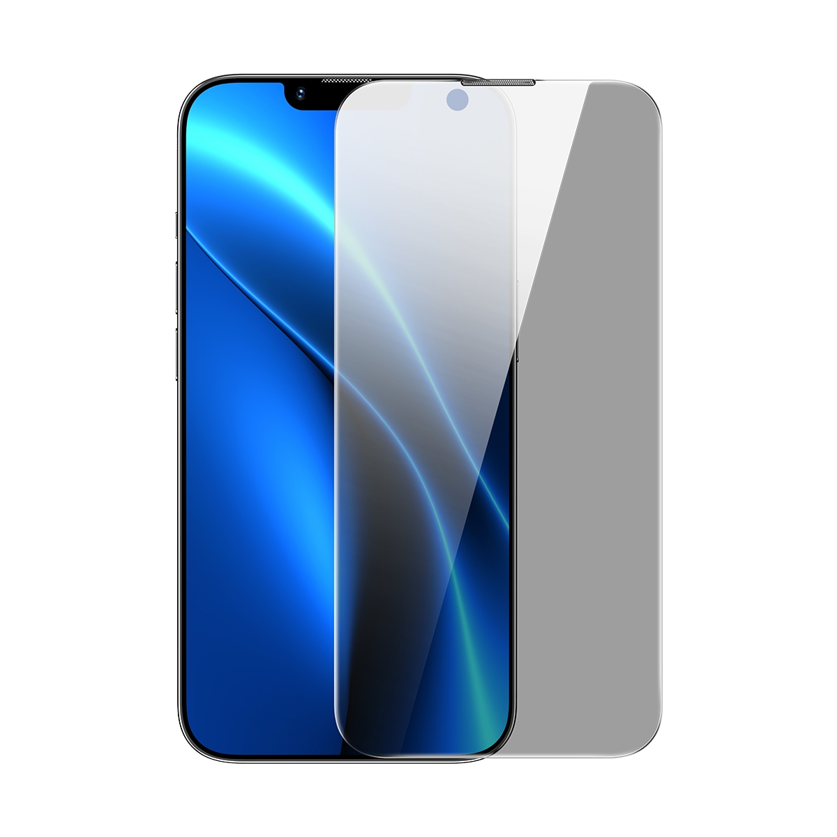 For iPhone 14 / 13 / 13 Pro Baseus 0.3mm Crystal Peep-proof Tempered Glass Film For iPhone 14 / 13 / 13 Pro Baseus 0.3mm Crystal Peep-proof Tempered Glass Film