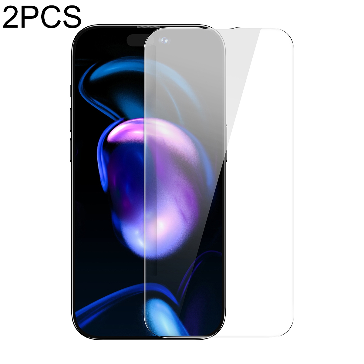 For iPhone 14 Pro Max 2pcs Baseus 0.3mm Crystal Tempered Glass Film For iPhone 14 Pro Max 2pcs Baseus 0.3mm Crystal Tempered Glass Film