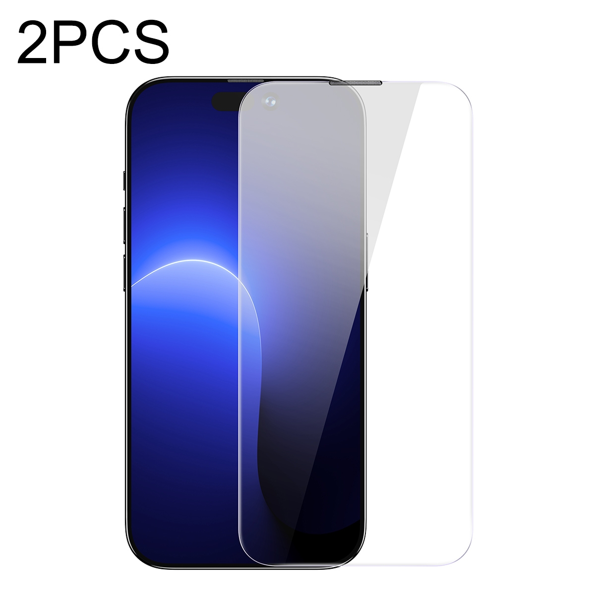 For iPhone 14 Pro 2pcs Baseus 0.3mm Crystal Tempered Glass Film For iPhone 14 Pro 2pcs Baseus 0.3mm Crystal Tempered Glass Film