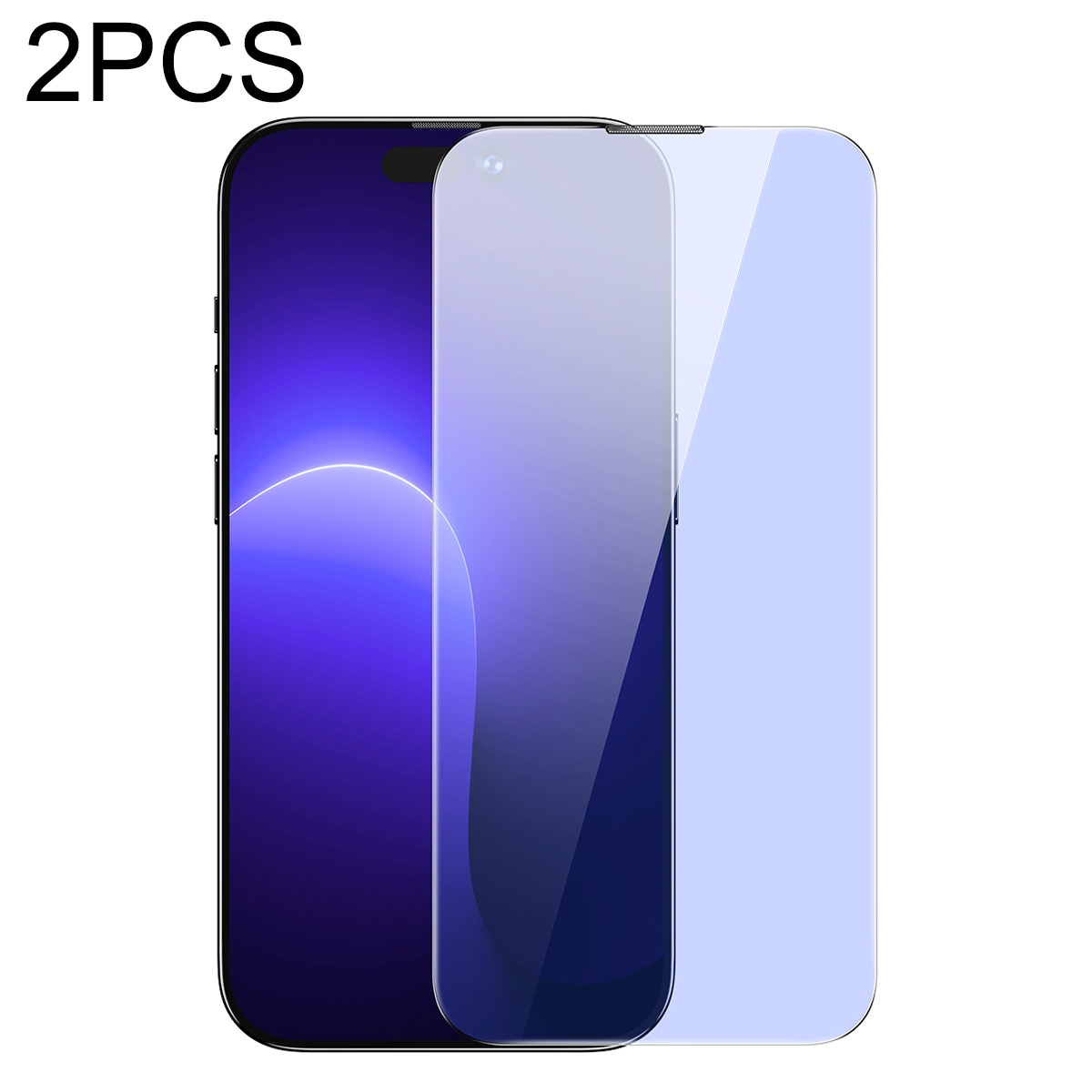 For iPhone 14 Pro 2pcs Baseus 0.4mm Corning Anti Blue-ray Tempered Glass Film For iPhone 14 Pro 2pcs Baseus 0.4mm Corning Anti Blue-ray Tempered Glass Film
