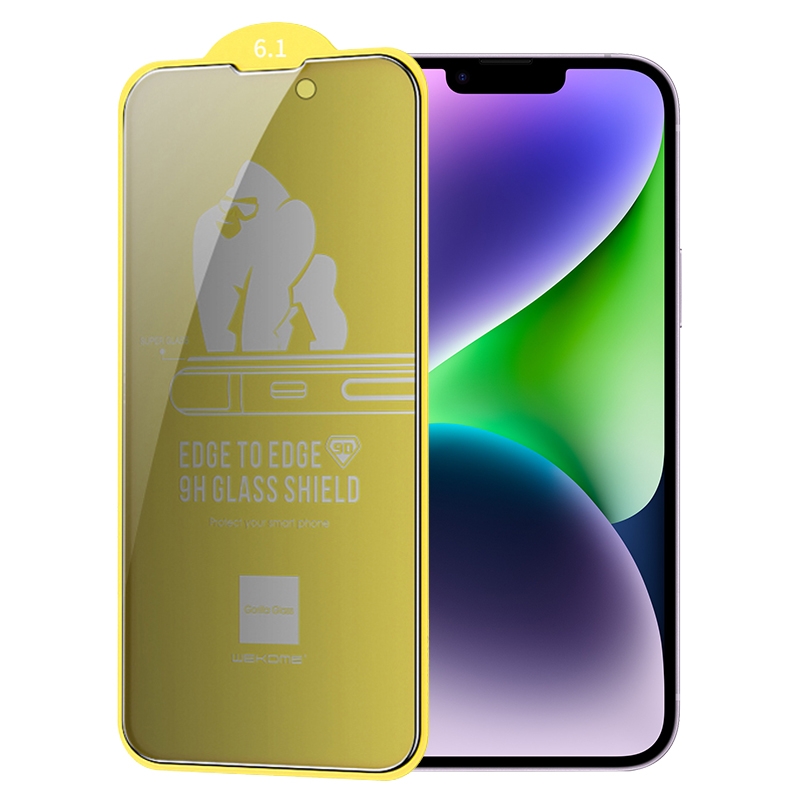 For iPhone 14 WEKOME 9D Curved Privacy Tempered Glass Film For iPhone 14 WEKOME 9D Curved Privacy Tempered Glass Film
