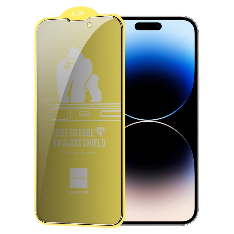 For iPhone 14 Pro WEKOME 9D Curved Privacy Tempered Glass Film For iPhone 14 Pro WEKOME 9D Curved Privacy Tempered Glass Film
