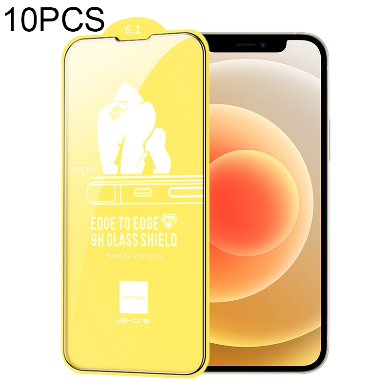 For iPhone 12 / 12 Pro 10pcs WEKOME 9D Curved HD Tempered Glass Film For iPhone 12 / 12 Pro 10pcs WEKOME 9D Curved HD Tempered Glass Film