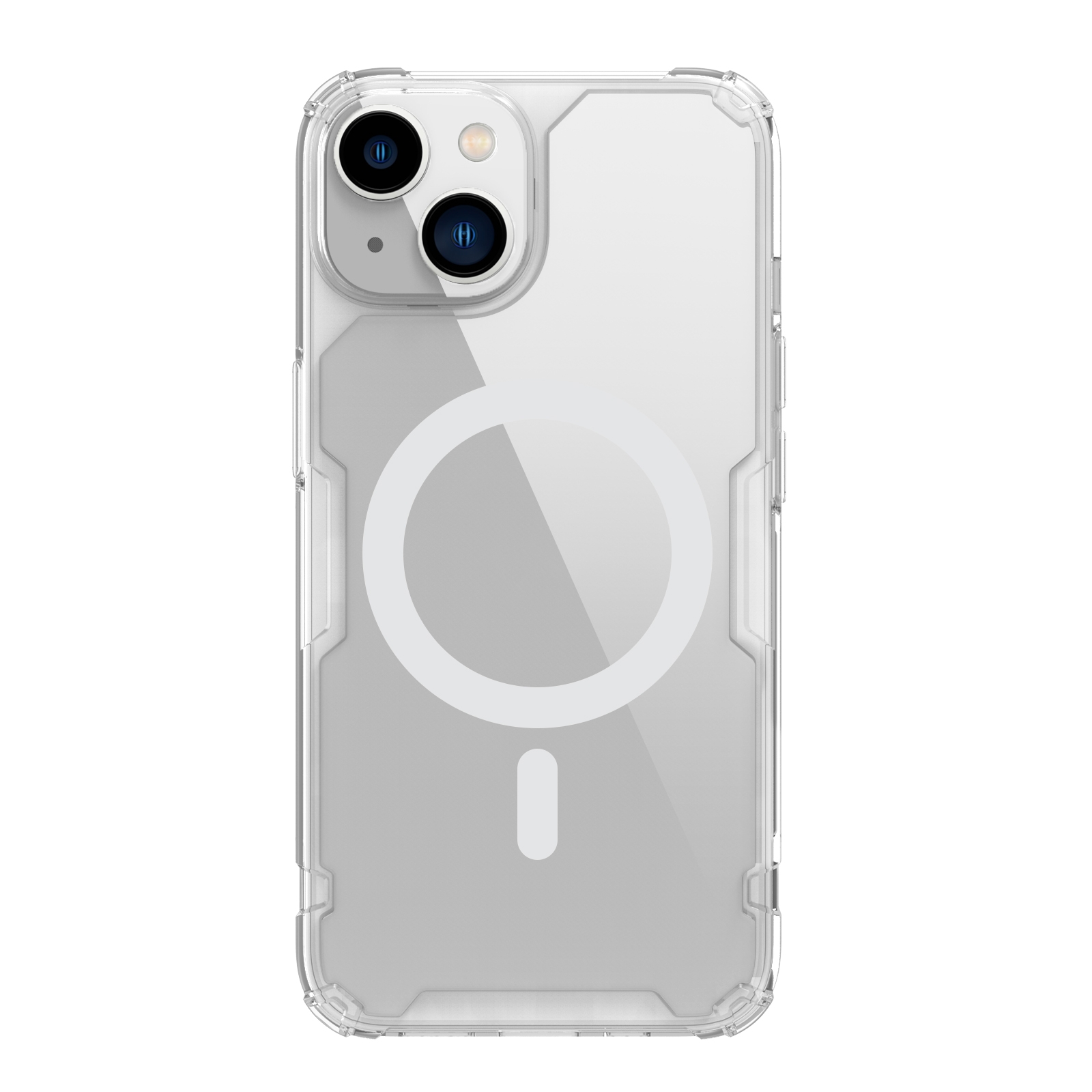 For iPhone 14 NILLKIN Ultra Clear Magsafe PC + TPU Phone Case (Transparent)