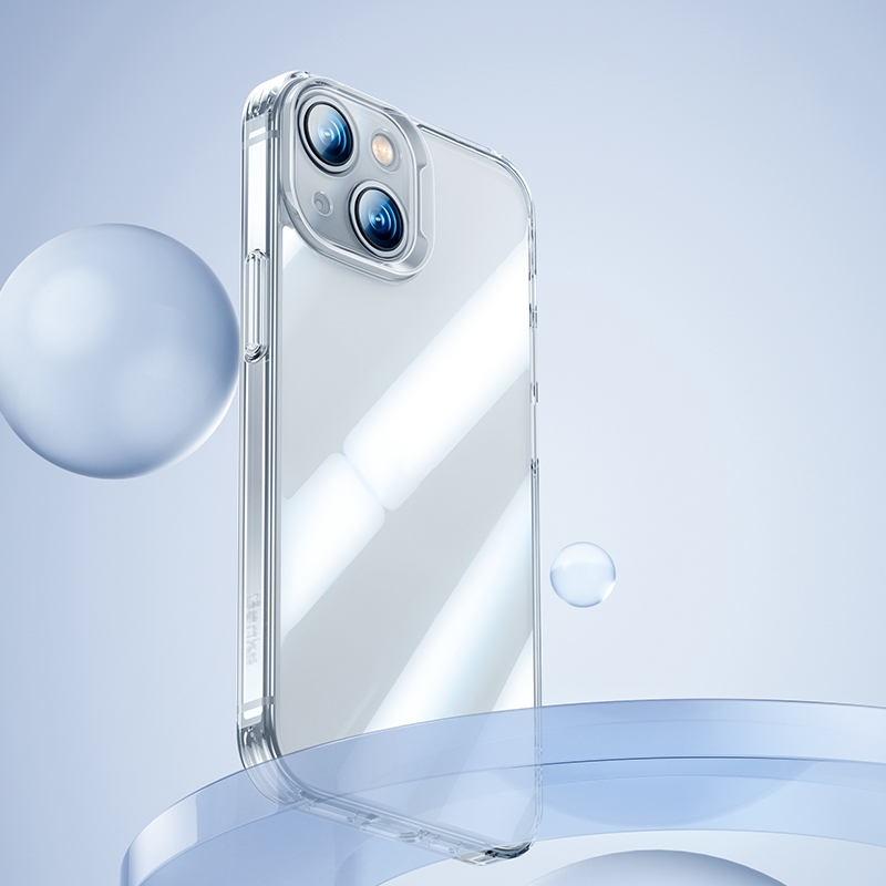 For iPhone 14 Plus Benks Ultra-thin TPU + Glass Phone Case(Transparent) For iPhone 14 Plus Benks Ultra-thin TPU + Glass Phone Case(Transparent)