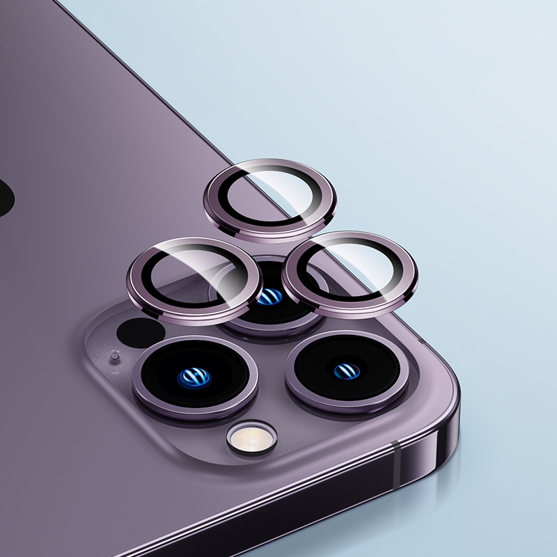 For iPhone 14 Pro/14 Pro Max Benks Sapphire Lens Protective Film(Purple) For iPhone 14 Pro/14 Pro Max Benks Sapphire Lens Protective Film(Purple)