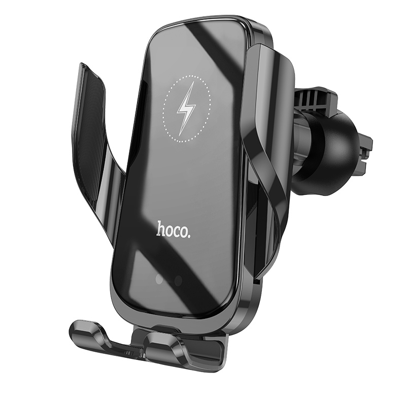 hoco CA202 Enlightener Infrared Induction Wireless Charing Car Holder(Black) hoco CA202 Enlightener Infrared Induction Wireless Charing Car Holder(Black)