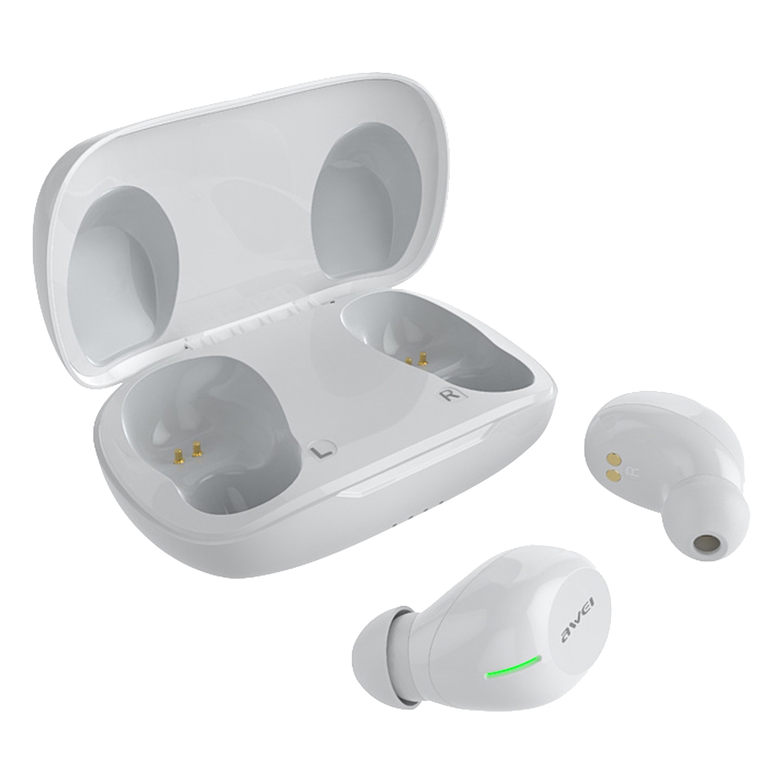 awei T20 Bluetooth 5.1 True Wireless Headset(White) awei T20 Bluetooth 5.1 True Wireless Headset(White)