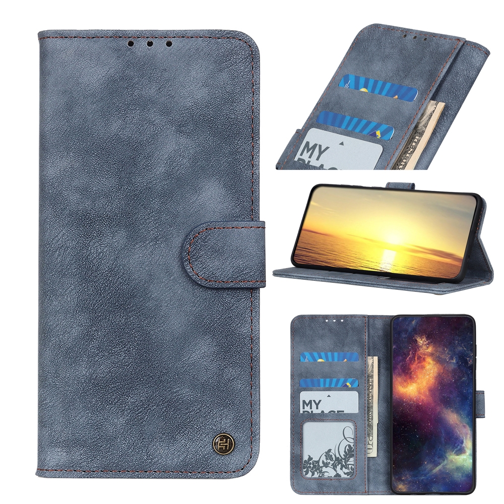 For Samsung Galaxy S23+ Antelope Texture Magnetic Buckle Leather Phone Case(Blue) For Samsung Galaxy S23+ Antelope Texture Magnetic Buckle Leather Phone Case(Blue)