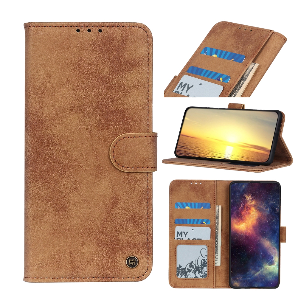 For Samsung Galaxy S23 Ultra Antelope Texture Magnetic Buckle Leather Phone Case(Brown) For Samsung Galaxy S23 Ultra Antelope Texture Magnetic Buckle Leather Phone Case(Brown)