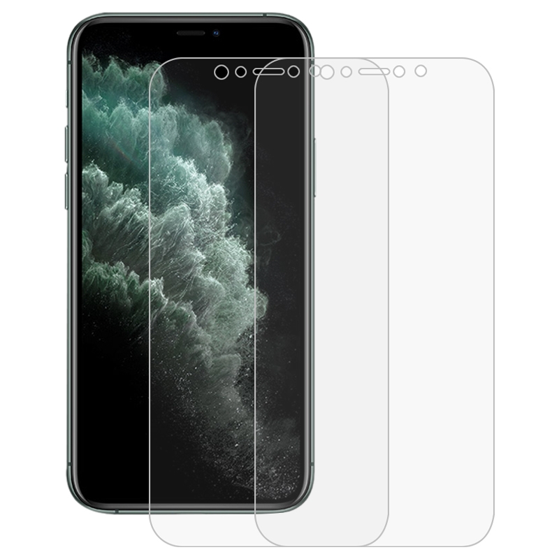 For iPhone 11 Pro / X / XS 2 PCS 3D Curved Full Cover Soft PET Film Screen Protector For iPhone 11 Pro / X / XS 2 PCS 3D Curved Full Cover Soft PET Film Screen Protector