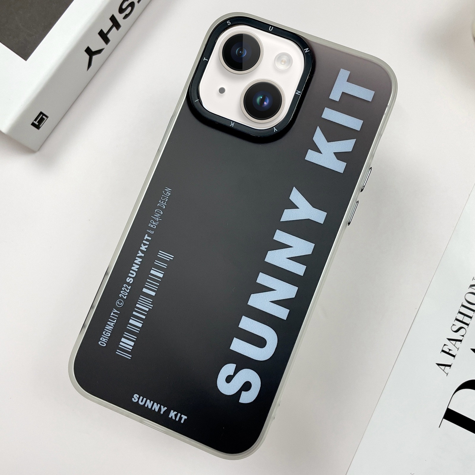 For iPhone 14 Plus Dreamland PC Phone Case(Black) For iPhone 14 Plus Dreamland PC Phone Case(Black)