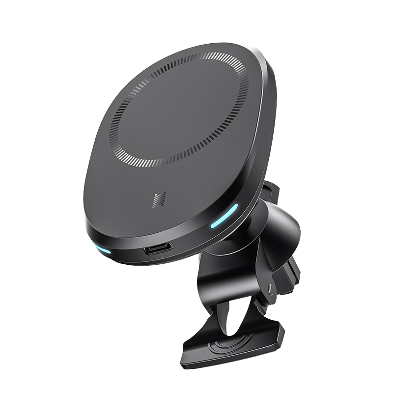 ROCK W39 Shock-absorption Magnetic Car Wireless Charging Holder(Black) ROCK W39 Shock-absorption Magnetic Car Wireless Charging Holder(Black)