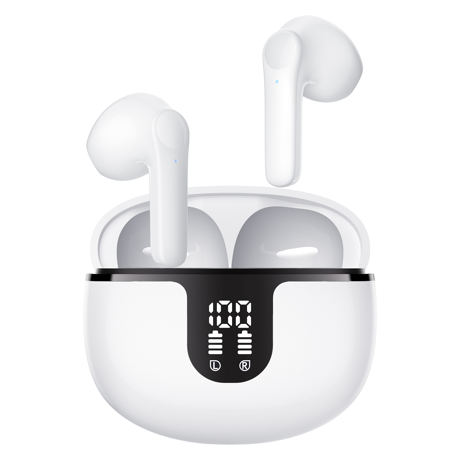 HAMTOD S61 True Wireless Stereo Wireless Bluetooth Earphone(White) HAMTOD S61 True Wireless Stereo Wireless Bluetooth Earphone(White)
