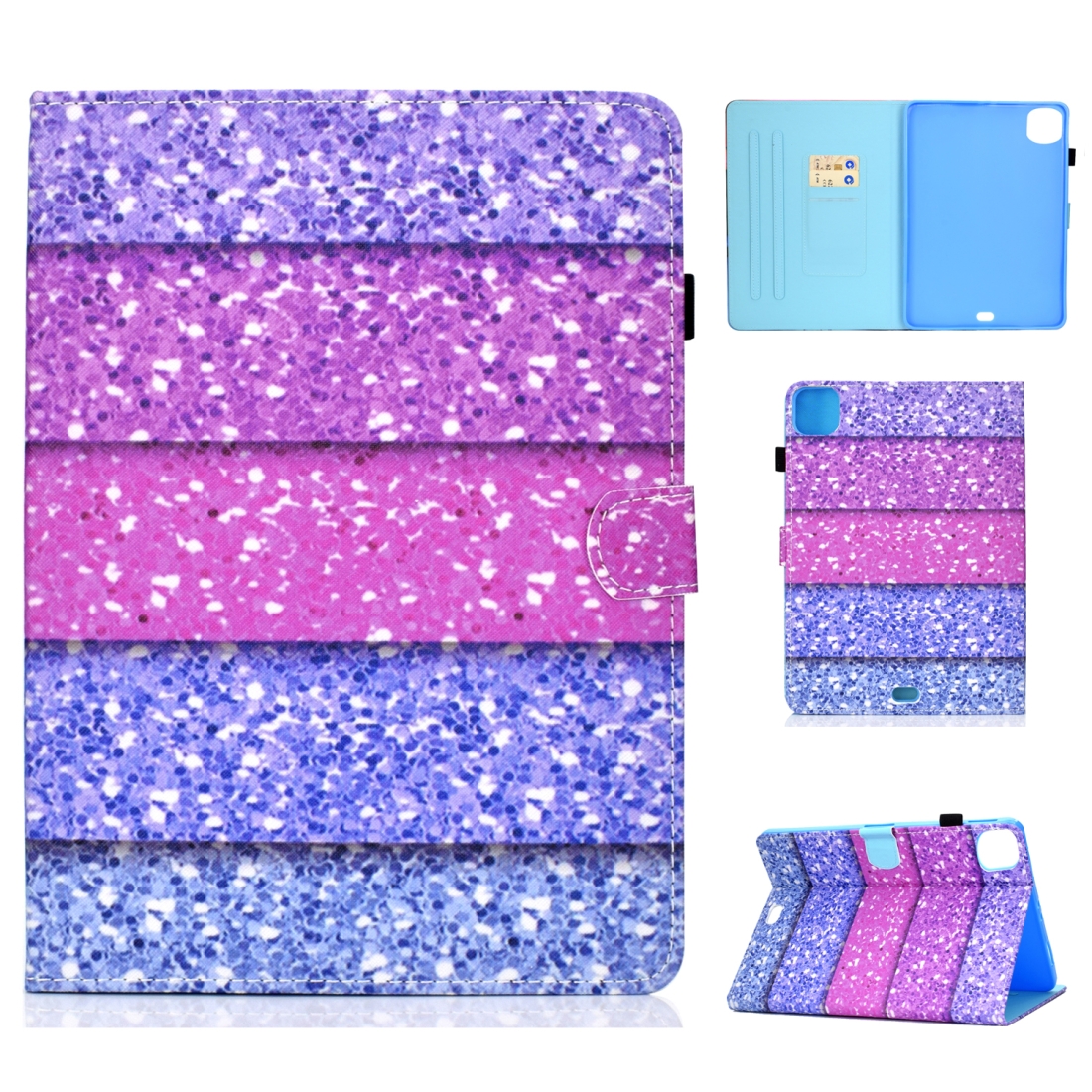 For iPad Pro 11 (2020) Sewing Thread Horizontal Painted Flat Leather Tablet Case with Sleep Function & Pen Cover & Anti Skid Strip & Card Slot & Holder(Color Quicksand) For iPad Pro 11 (2020) Sewing Thread Horizontal Painted Flat Leather Tablet Case with Sleep Function & Pen Cover & Anti Skid Strip & Card Slot & Holder(Color Quicksand)