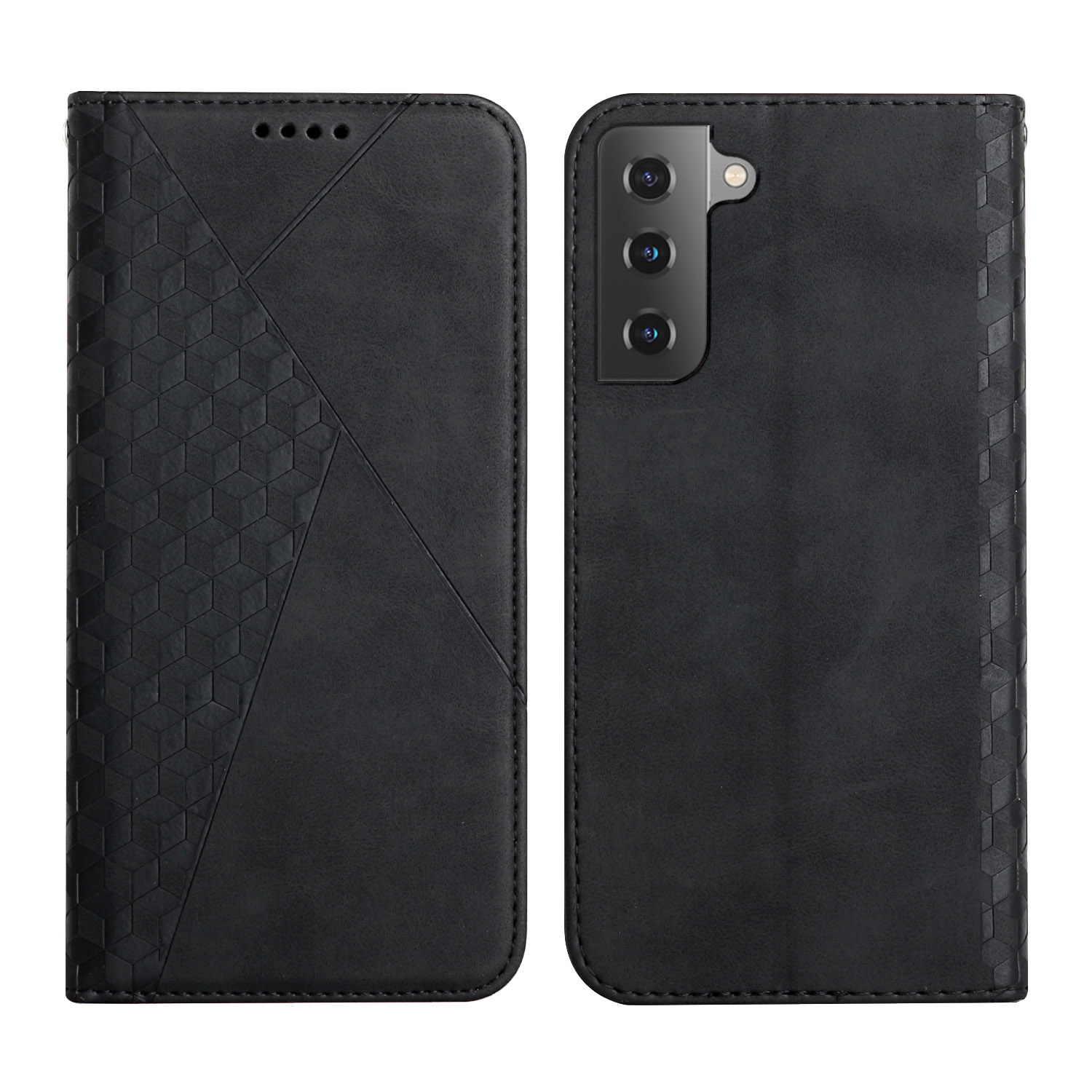 For Samsung Galaxy S23+ 5G Diamond Splicing Skin Feel Magnetic Leather Phone Case(Black) For Samsung Galaxy S23+ 5G Diamond Splicing Skin Feel Magnetic Leather Phone Case(Black)