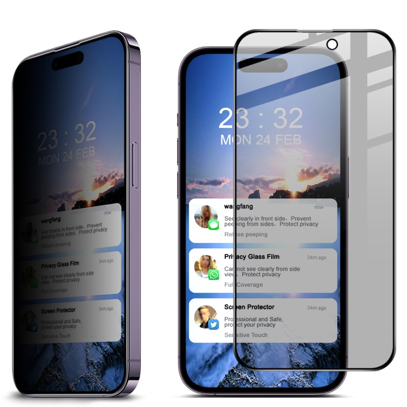 For iPhone 14 Pro Max IMAK HD Full Screen Anti-spy Tempered Glass Protective Film For iPhone 14 Pro Max IMAK HD Full Screen Anti-spy Tempered Glass Protective Film