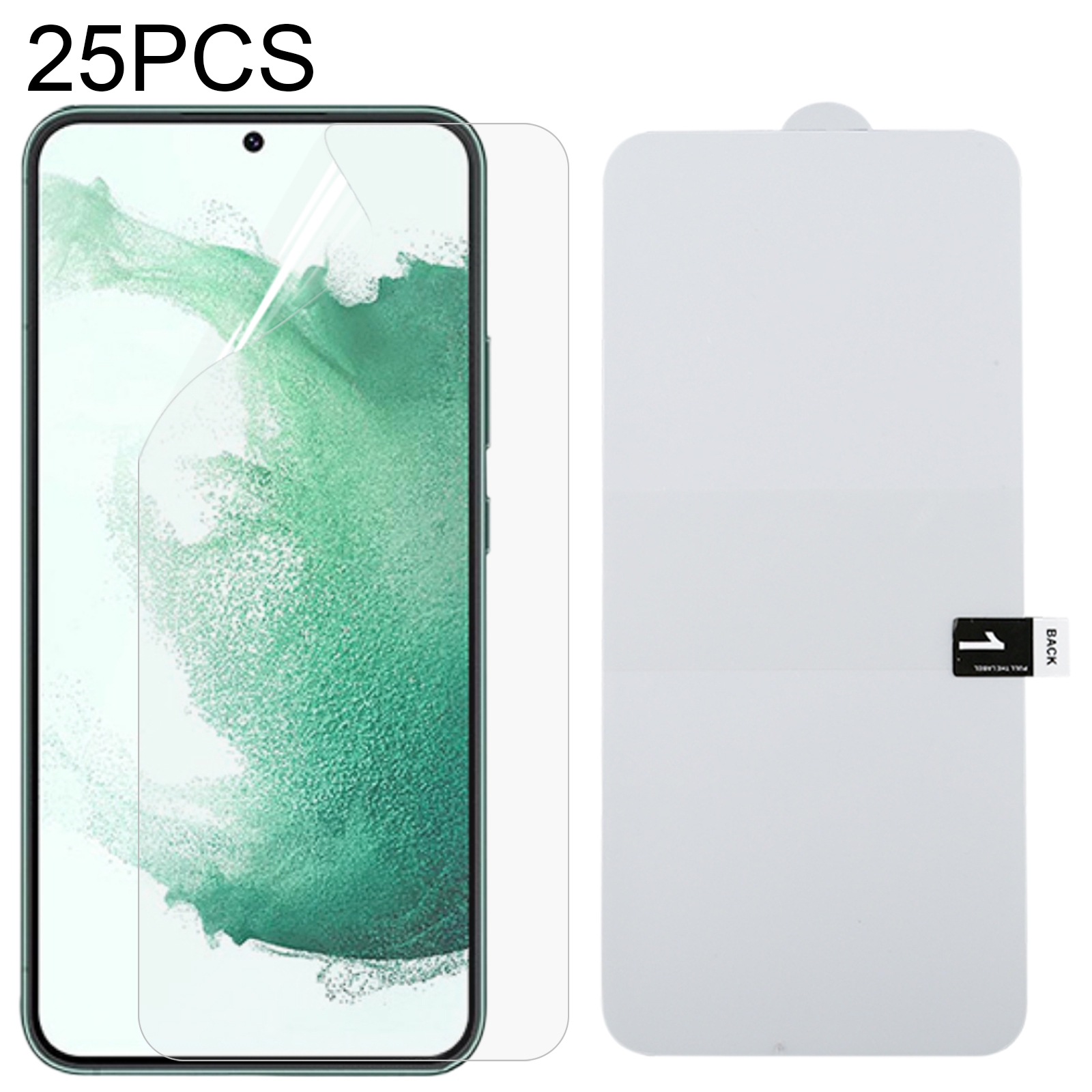For Samsung Galaxy S23+ 5G 25pcs Full Screen Protector Explosion-proof Hydrogel Film For Samsung Galaxy S23+ 5G 25pcs Full Screen Protector Explosion-proof Hydrogel Film