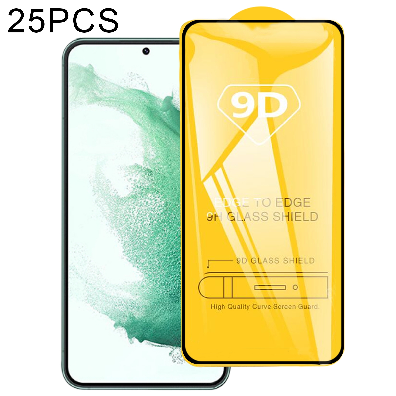 For Samsung Galaxy S23+ 5G Does Not Support Fingerprint Unlocking 25pcs 9D Full Glue Full Screen Tempered Glass Film For Samsung Galaxy S23+ 5G Does Not Support Fingerprint Unlocking 25pcs 9D Full Glue Full Screen Tempered Glass Film