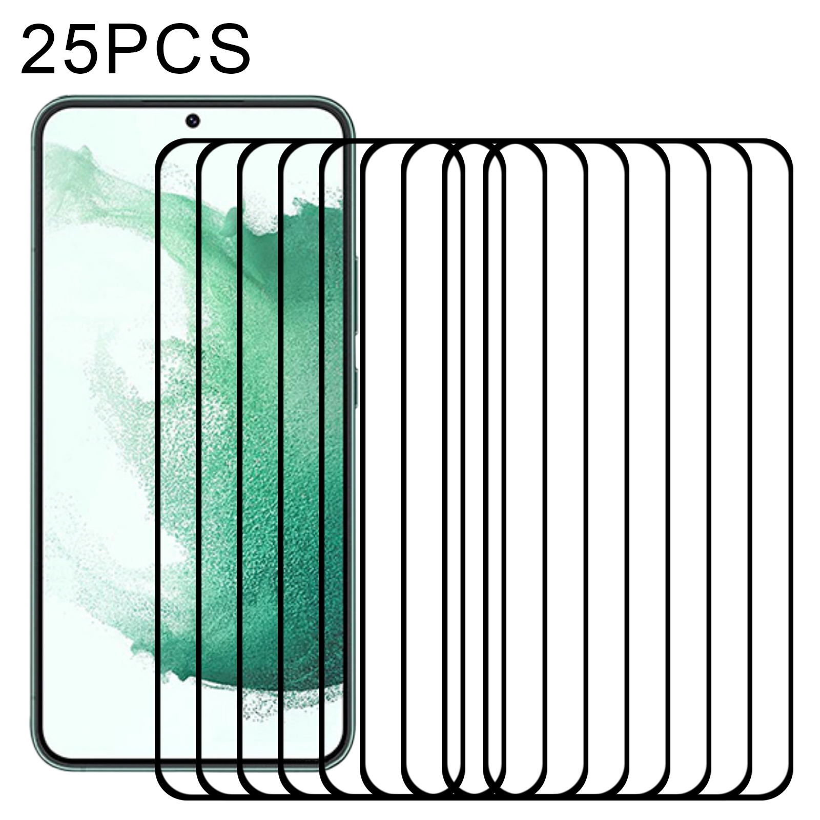 For Samsung Galaxy S23+ 5G 25pcs 3D Curved Edge Full Screen Full Glue Tempered Glass Film For Samsung Galaxy S23+ 5G 25pcs 3D Curved Edge Full Screen Full Glue Tempered Glass Film