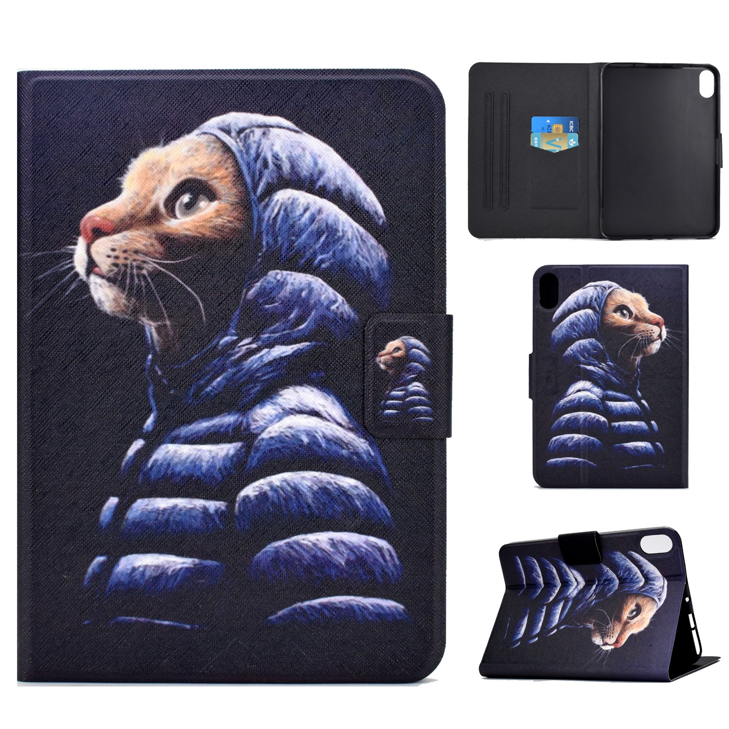 For iPad 10th Gen 10.9 2022 Electric Pressed Colored Drawing Smart Leather Tablet Case(Little Yellow Cat) For iPad 10th Gen 10.9 2022 Electric Pressed Colored Drawing Smart Leather Tablet Case(Little Yellow Cat)