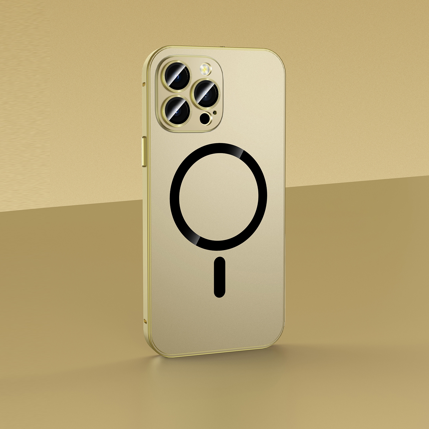 For iPhone 14 Pro Skin Feel Frosted Magsafe Magnetic Phone Case(Champagne Gold) For iPhone 14 Pro Skin Feel Frosted Magsafe Magnetic Phone Case(Champagne Gold)