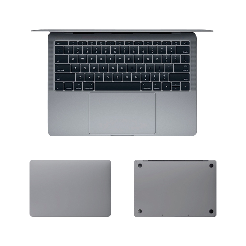 For MacBook Pro 16 inch A2141 (with Touch Bar) 4 in 1 Upper Cover Film + Bottom Cover Film + Full-support Film + Touchpad Film Laptop Body Protective Film Sticker(Space Gray) For MacBook Pro 16 inch A2141 (with Touch Bar) 4 in 1 Upper Cover Film + Bottom Cover Film + Full-support Film + Touchpad Film Laptop Body Protective Film Sticker(Space Gray)