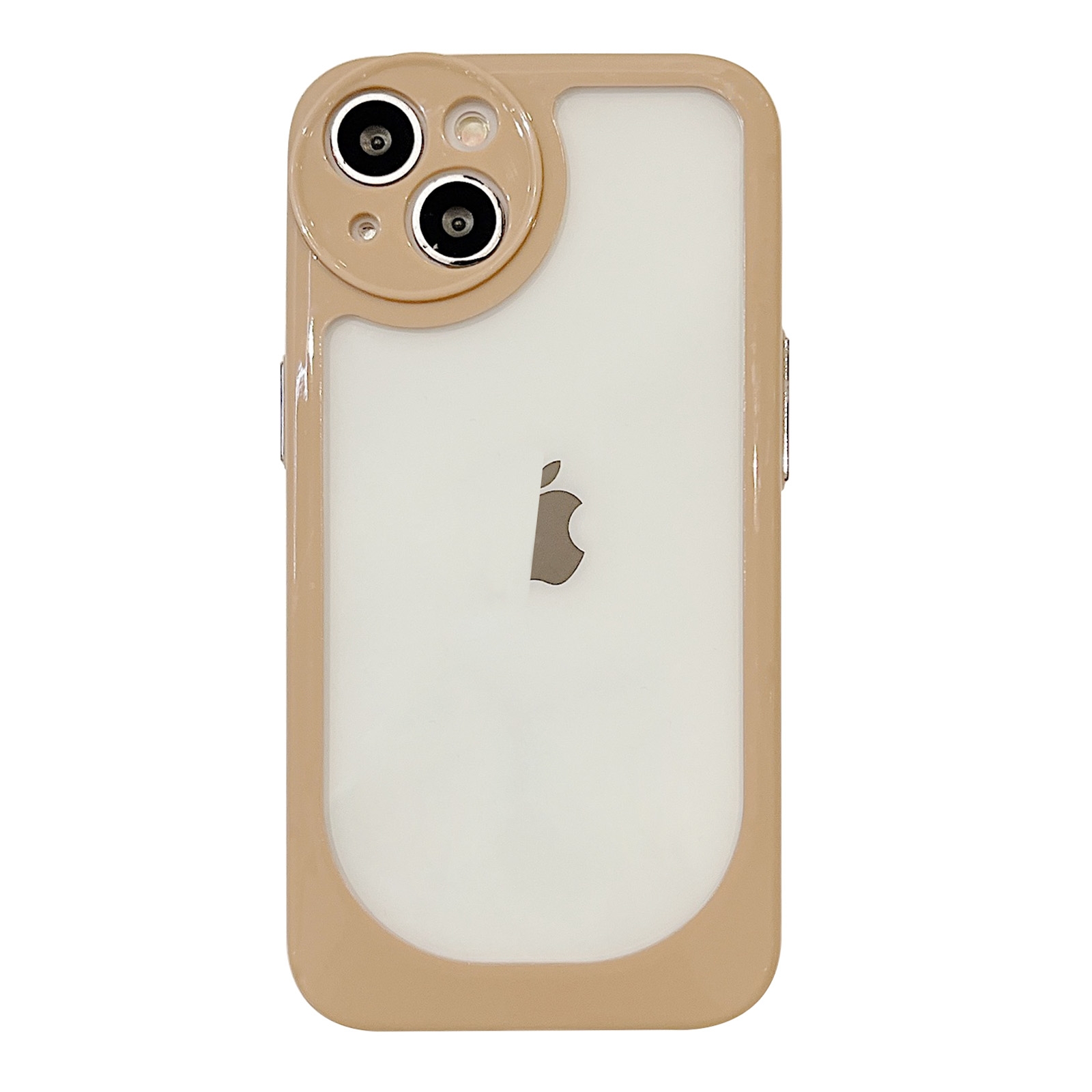 For iPhone 11 Clear Acrylic Soft TPU Phone Case(Khaki) For iPhone 11 Clear Acrylic Soft TPU Phone Case(Khaki)