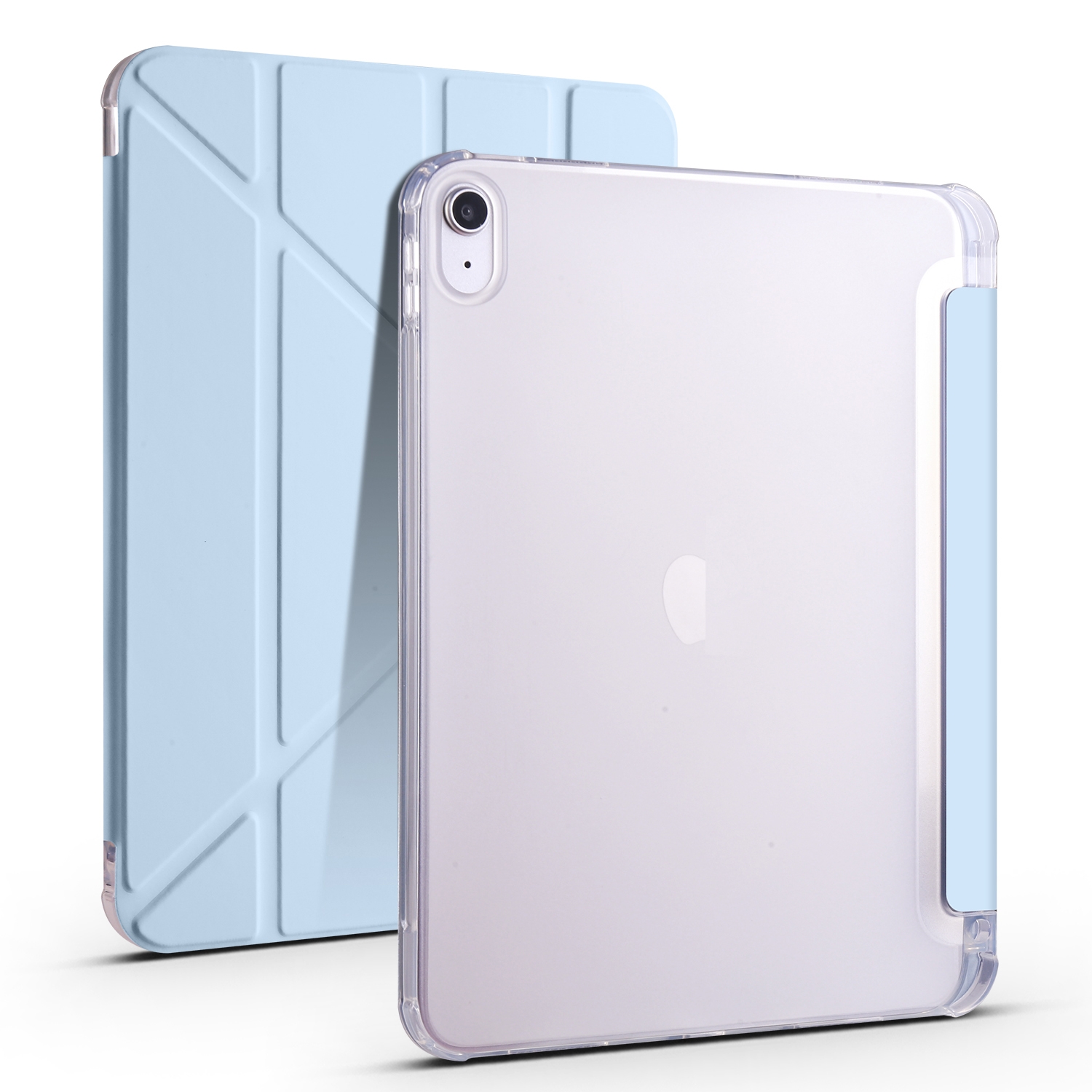 For iPad 10th Gen 10.9 2022 Four-corner Airbag Deformation Tablet Leather Case (Ice Blue) For iPad 10th Gen 10.9 2022 Four-corner Airbag Deformation Tablet Leather Case (Ice Blue)