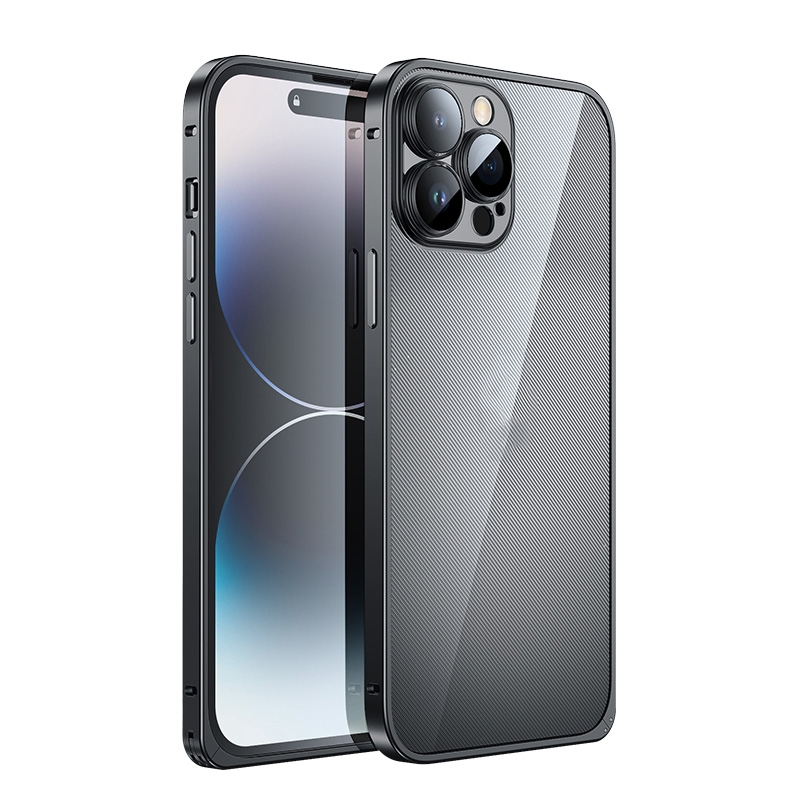For iPhone 14 Plus 3D Twill Texture Phone Case(Black) For iPhone 14 Plus 3D Twill Texture Phone Case(Black)