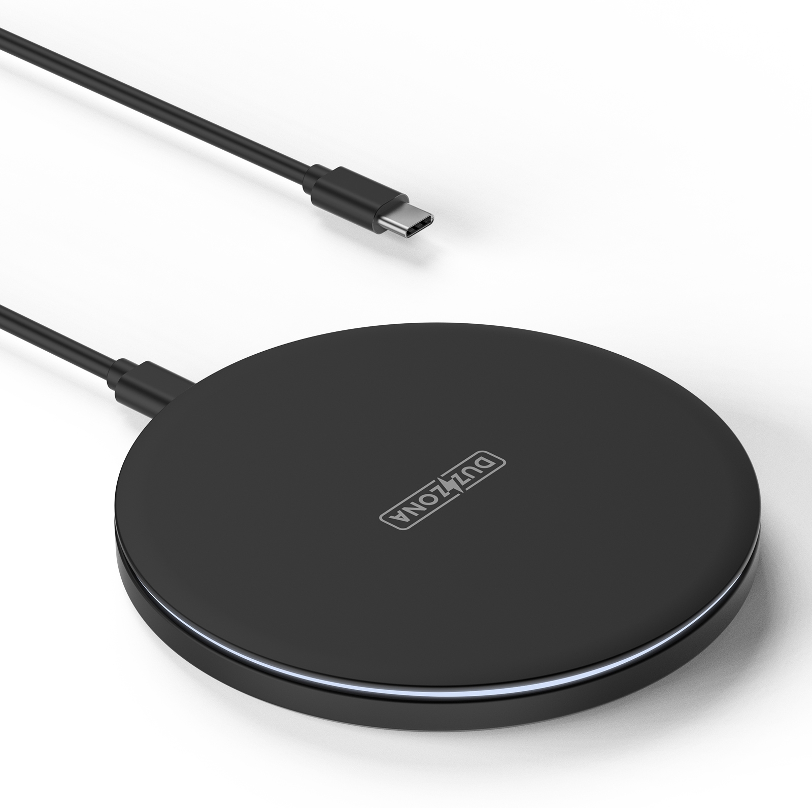 DUZZONA 15W W8 Round Fast Charging Qi Wireless Charger DUZZONA 15W W8 Round Fast Charging Qi Wireless Charger