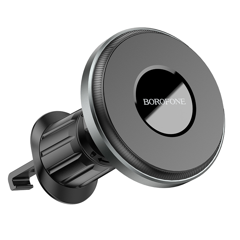Borofone BH77 Seaside Air Outlet Ring Magnetic Car Holder(Metal Grey) Borofone BH77 Seaside Air Outlet Ring Magnetic Car Holder(Metal Grey)