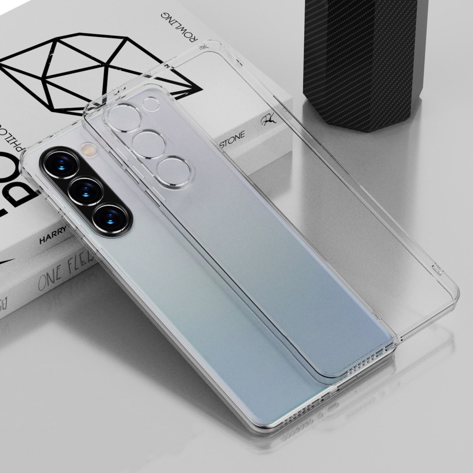 For Samsung Galaxy S23+ 5G Electroplated Transparent Phone Case For Samsung Galaxy S23+ 5G Electroplated Transparent Phone Case