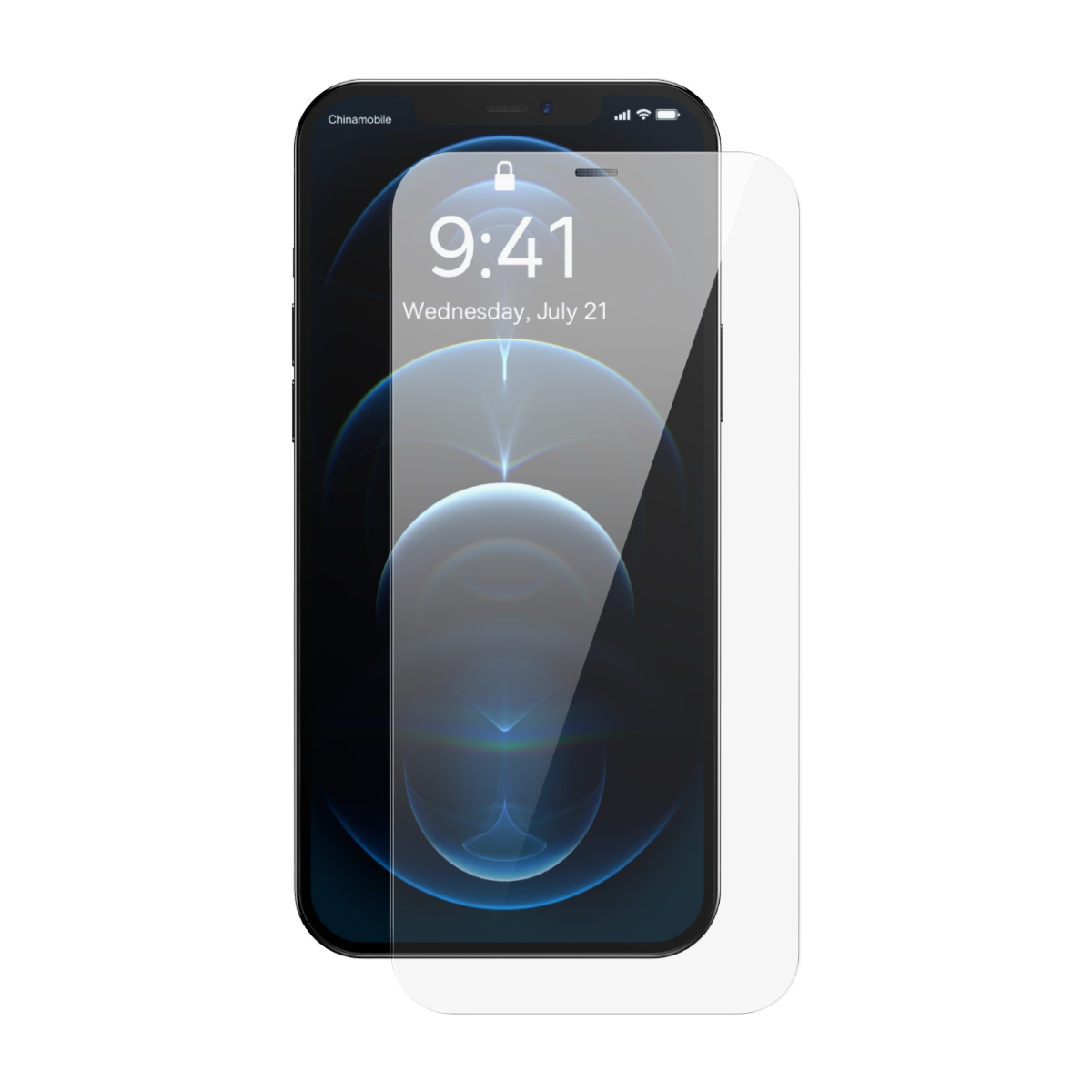 For iPhone 12 Pro Max Baseus 0.3mm Crystal HD Tempered Glass Screen Protector with Dust Filter For iPhone 12 Pro Max Baseus 0.3mm Crystal HD Tempered Glass Screen Protector with Dust Filter