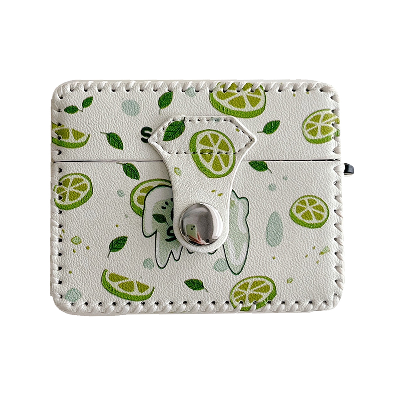 For AirPods Pro 2 PU Leather Wireless Earphone Case(Lemon) For AirPods Pro 2 PU Leather Wireless Earphone Case(Lemon)