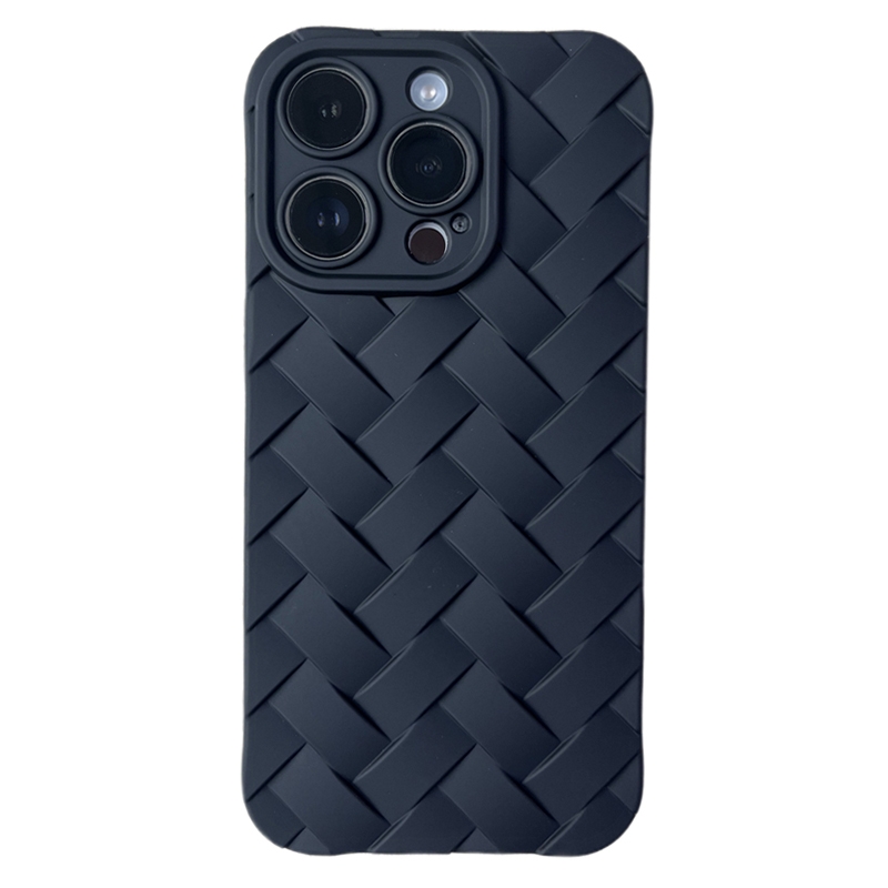 For iPhone 13 Pro Vintage Braided Texture Skin Phone Case(Black) For iPhone 13 Pro Vintage Braided Texture Skin Phone Case(Black)
