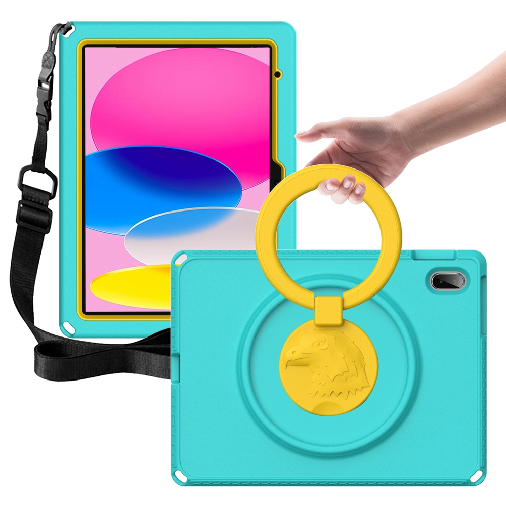 For iPad 10th Gen 10.9 2022 EVA + PC Shockproof Tablet Case with Waterproof Frame(Glacier Green) For iPad 10th Gen 10.9 2022 EVA + PC Shockproof Tablet Case with Waterproof Frame(Glacier Green)