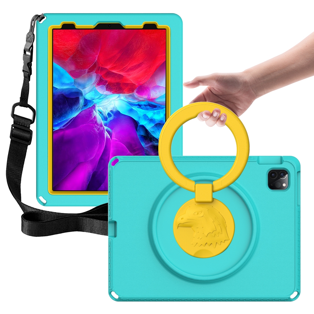 For iPad Pro 11 2022/2021/2020/2018 / Air5 10.9 2022 / Air4 10.9 2020 EVA + PC Shockproof Tablet Case with Waterproof Frame(Glacier Green) For iPad Pro 11 2022/2021/2020/2018 / Air5 10.9 2022 / Air4 10.9 2020 EVA + PC Shockproof Tablet Case with Waterproof Frame(Glacier Green)
