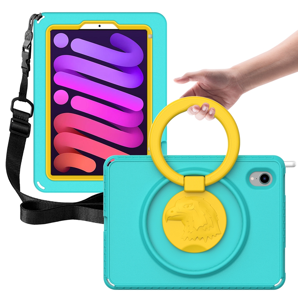 For iPad mini 6 / mini 2024 EVA + PC Shockproof Tablet Case with Waterproof Frame(Glacier Green) For iPad mini 6 / mini 2024 EVA + PC Shockproof Tablet Case with Waterproof Frame(Glacier Green)