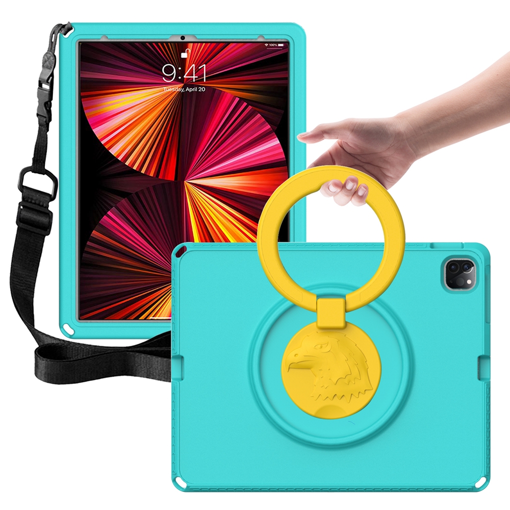 For iPad Pro 12.9 inch 2022/2021/2020/2018 EVA + PC Shockproof Tablet Case without Waterproof Frame(Glacier Green) For iPad Pro 12.9 inch 2022/2021/2020/2018 EVA + PC Shockproof Tablet Case without Waterproof Frame(Glacier Green)