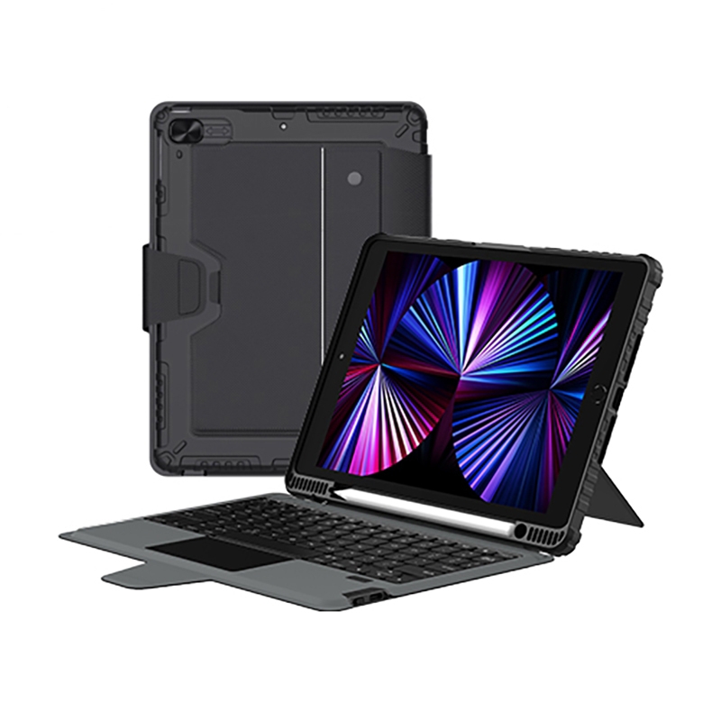 For iPad 10.2 2019/2020/2021 Nillkin Bumper Combo 6 Row Keys Keyboard Case For iPad 10.2 2019/2020/2021 Nillkin Bumper Combo 6 Row Keys Keyboard Case
