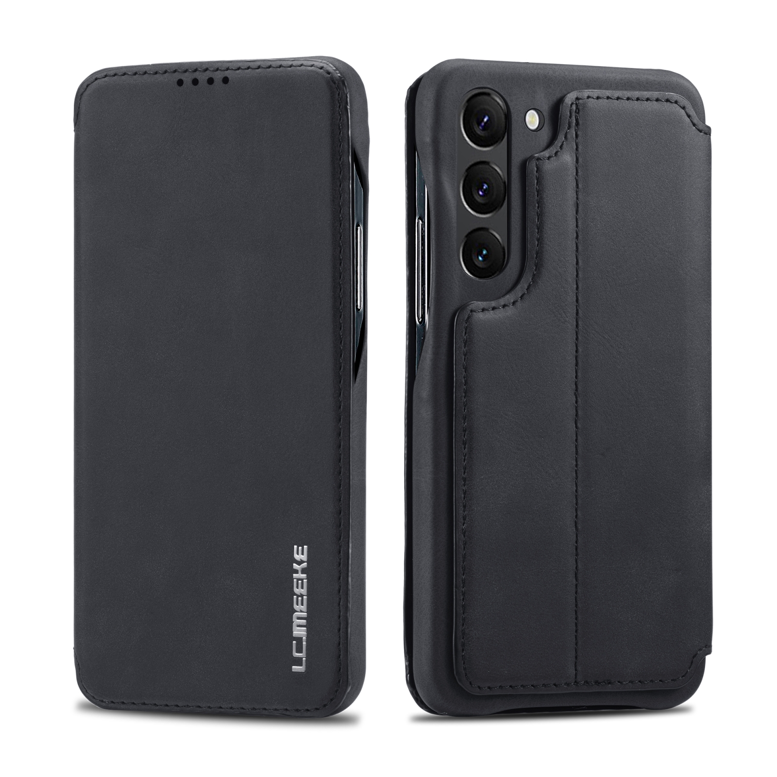 For Samsung Galaxy S23 5G LC.IMEEKE Hon Ancient Series Flip Leather Phone Case(Black) For Samsung Galaxy S23 5G LC.IMEEKE Hon Ancient Series Flip Leather Phone Case(Black)