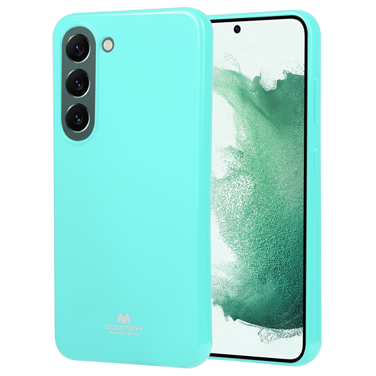 For Samsung Galaxy S23 5G GOOSPERY PEARL JELLY Shockproof TPU Phone Case(Mint Green) For Samsung Galaxy S23 5G GOOSPERY PEARL JELLY Shockproof TPU Phone Case(Mint Green)